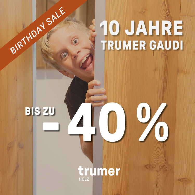 Trumer Holz Birthday Sale