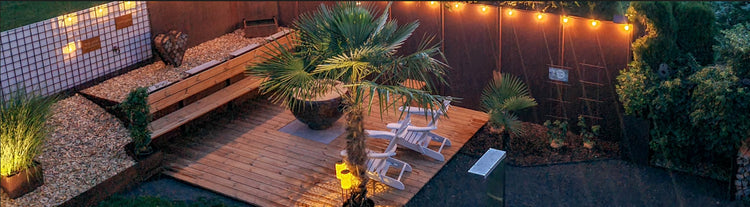 Outdoor mit Holz