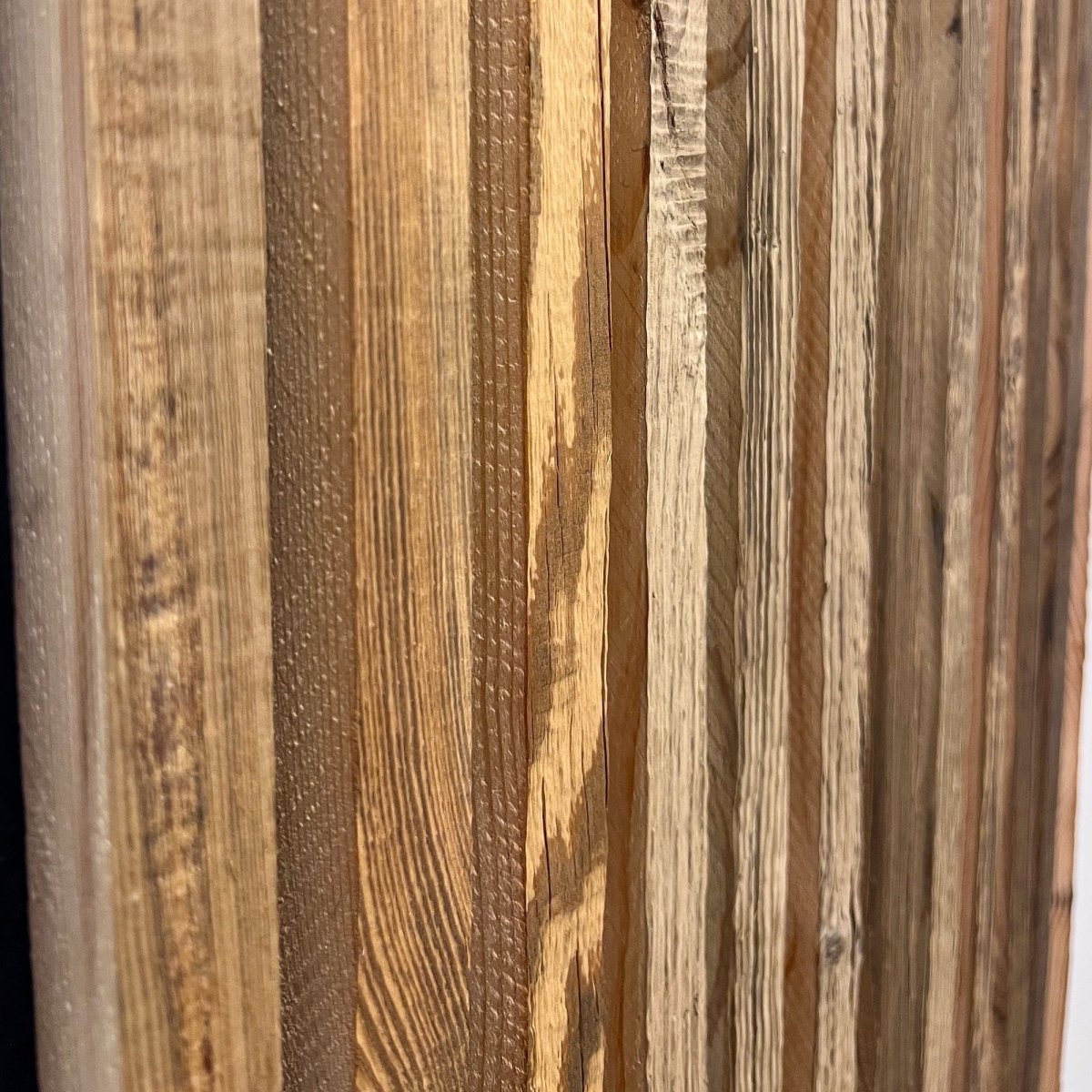 Pannello acustico in legno antico massiccio