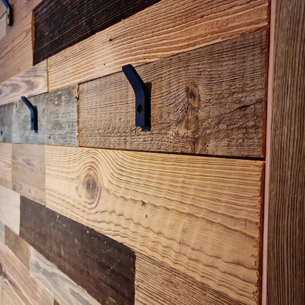 Rivestimento per pareti e soffitti in legno antico 3D autentico