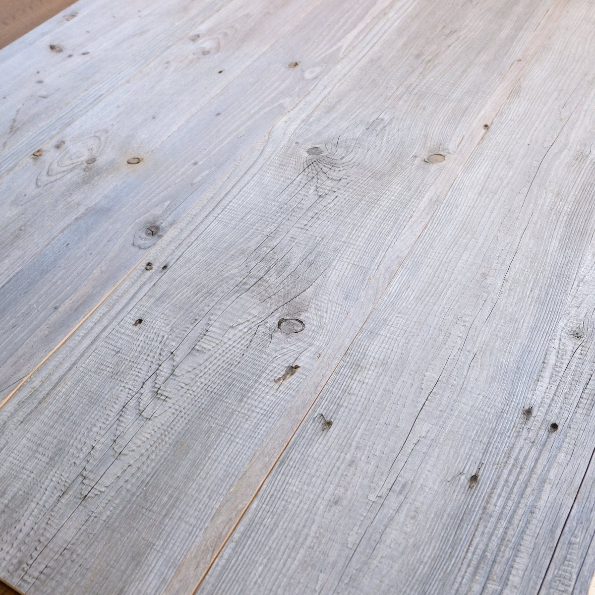 Rivestimento per pareti e soffitti in legno antico autentico, argento