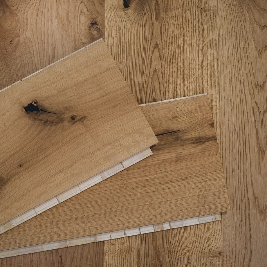 Outlet - Rovere plancia rustica, oliato naturale, parquet a 3 strati