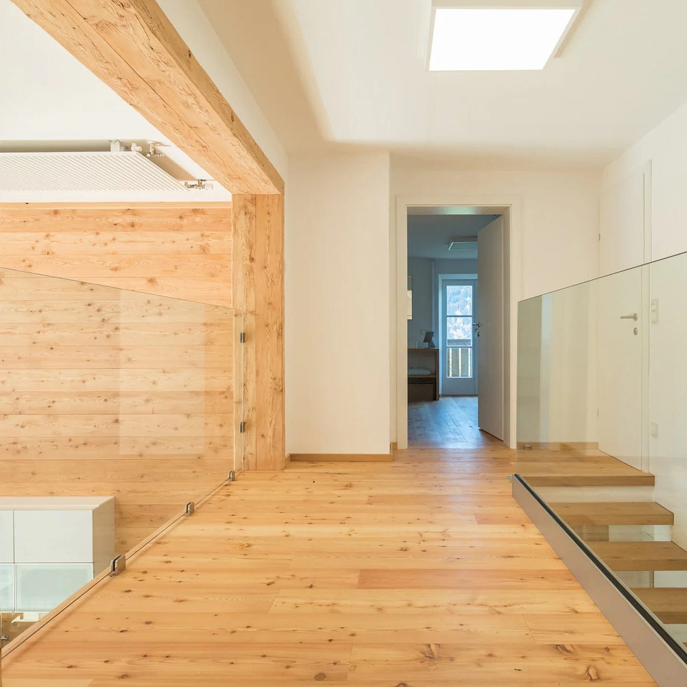 Fußboden Oregon Pine Mezzo massiv, wohnfertig geölt