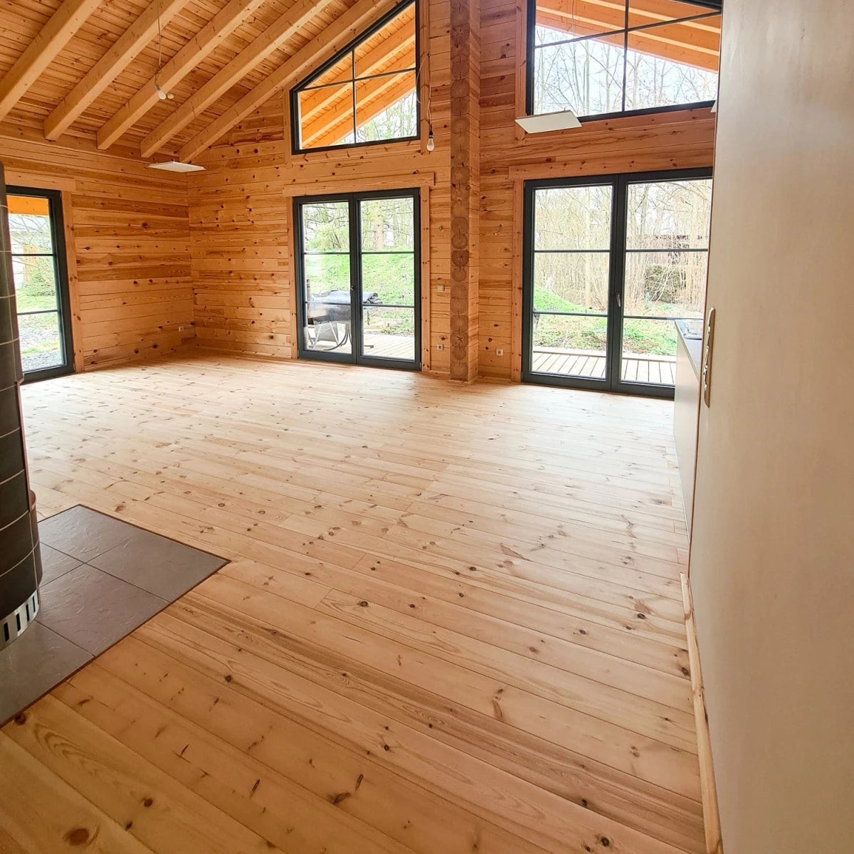 Fußboden Kiefer, wohnfertig geölt