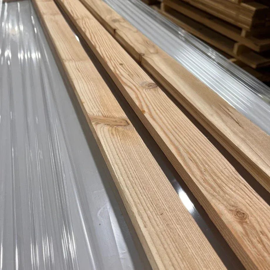 Outlet - Listello di copertura / finitura in larice spaccato