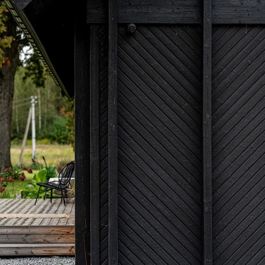 Facciata in abete rosso Kurosawa