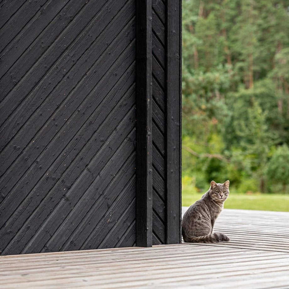 Facciata in abete rosso Kurosawa