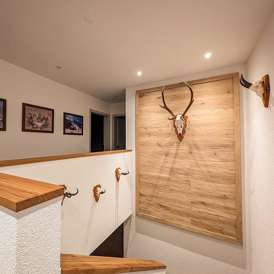 Rivestimento per pareti e soffitti in rovere spaccato