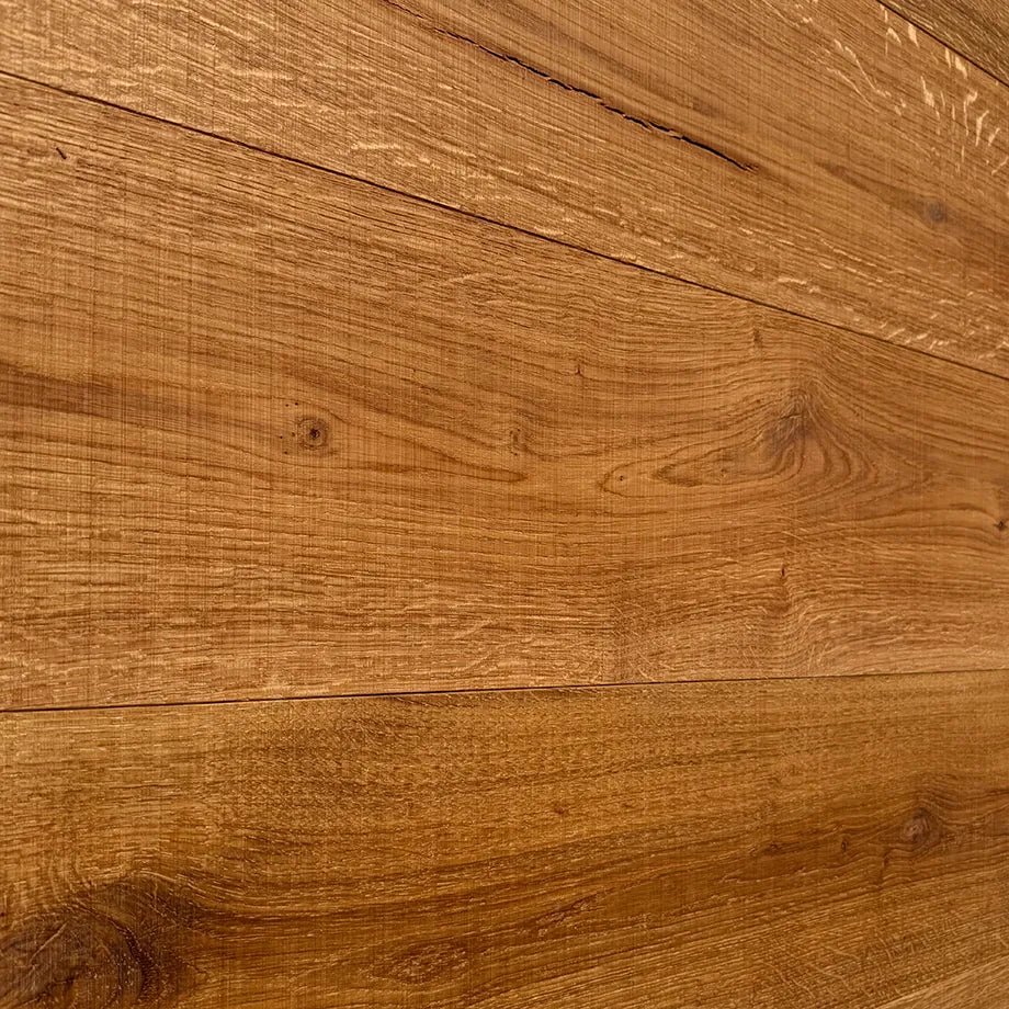 Wall & Ceiling Coverings Oak band sawn & olied