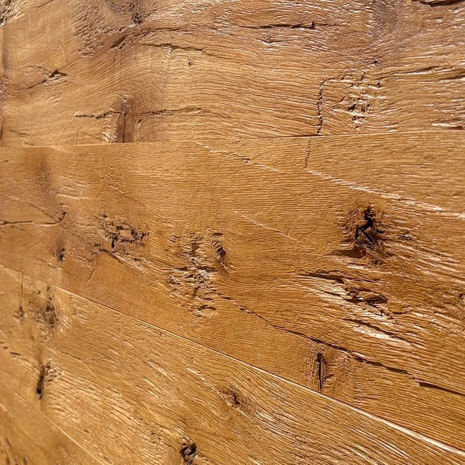 Rivestimento per pareti e soffitti in rovere spaccato
