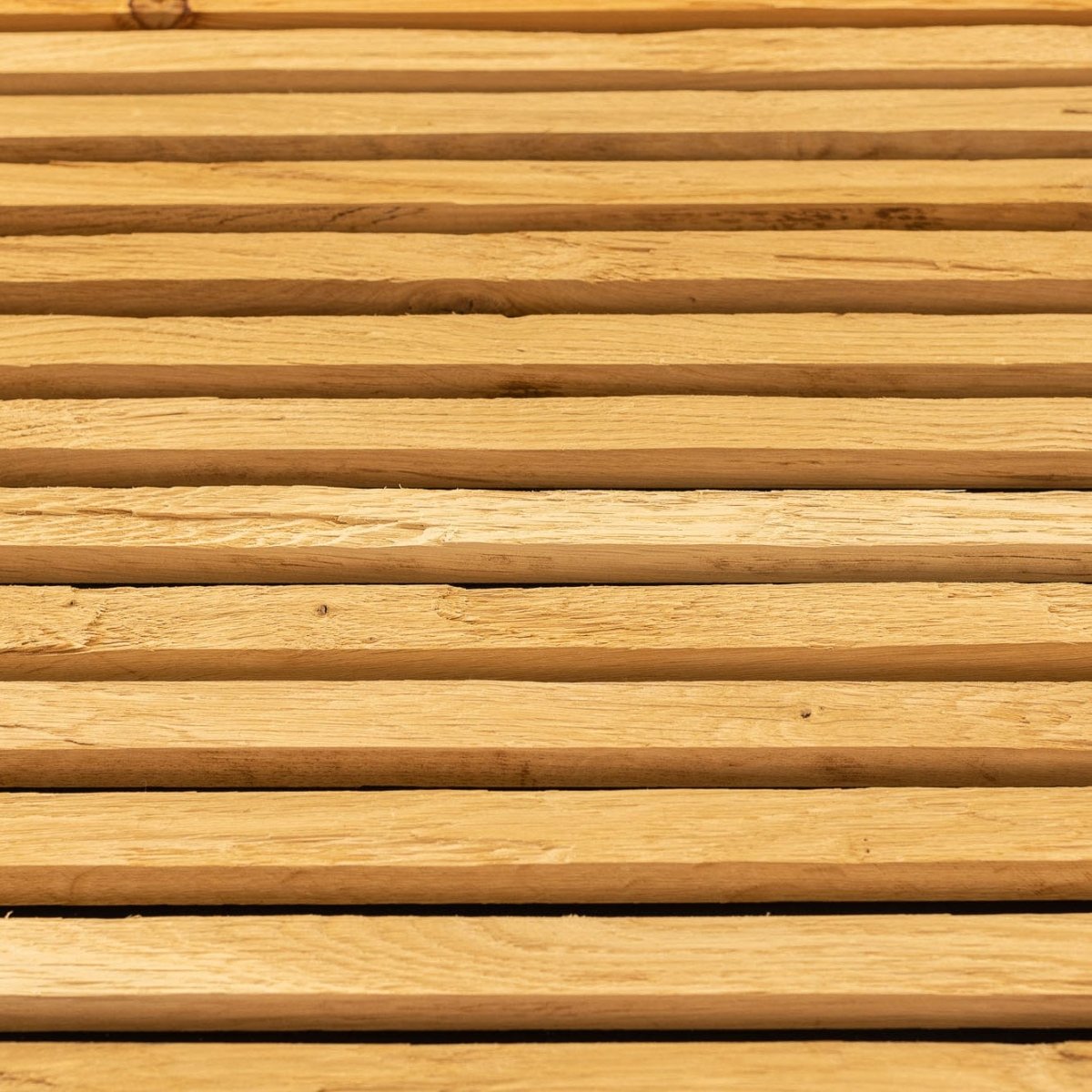 Acoustic Panel Solid Oak Wood, Chopped
