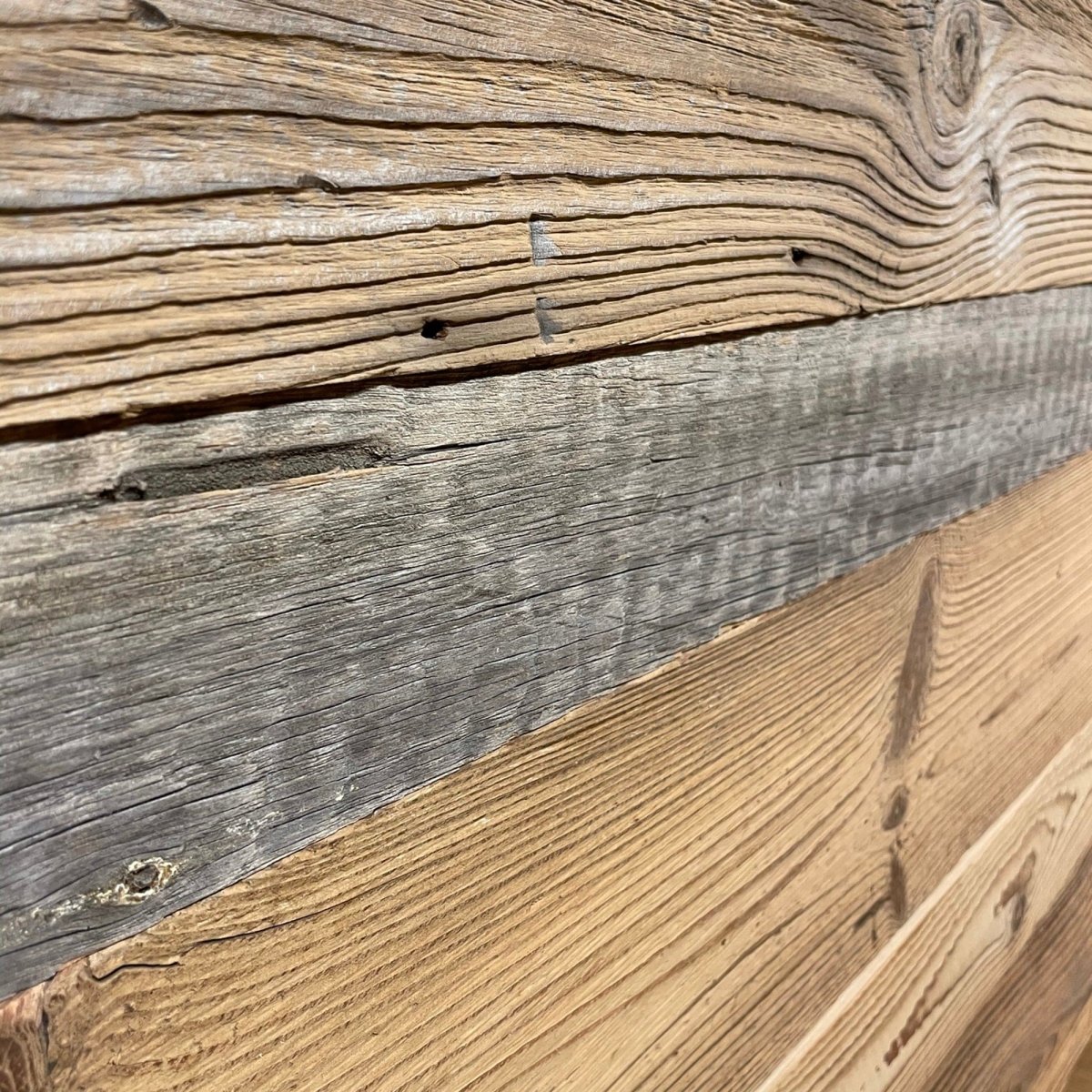 Rivestimento per pareti e soffitti in legno antico 3D autentico