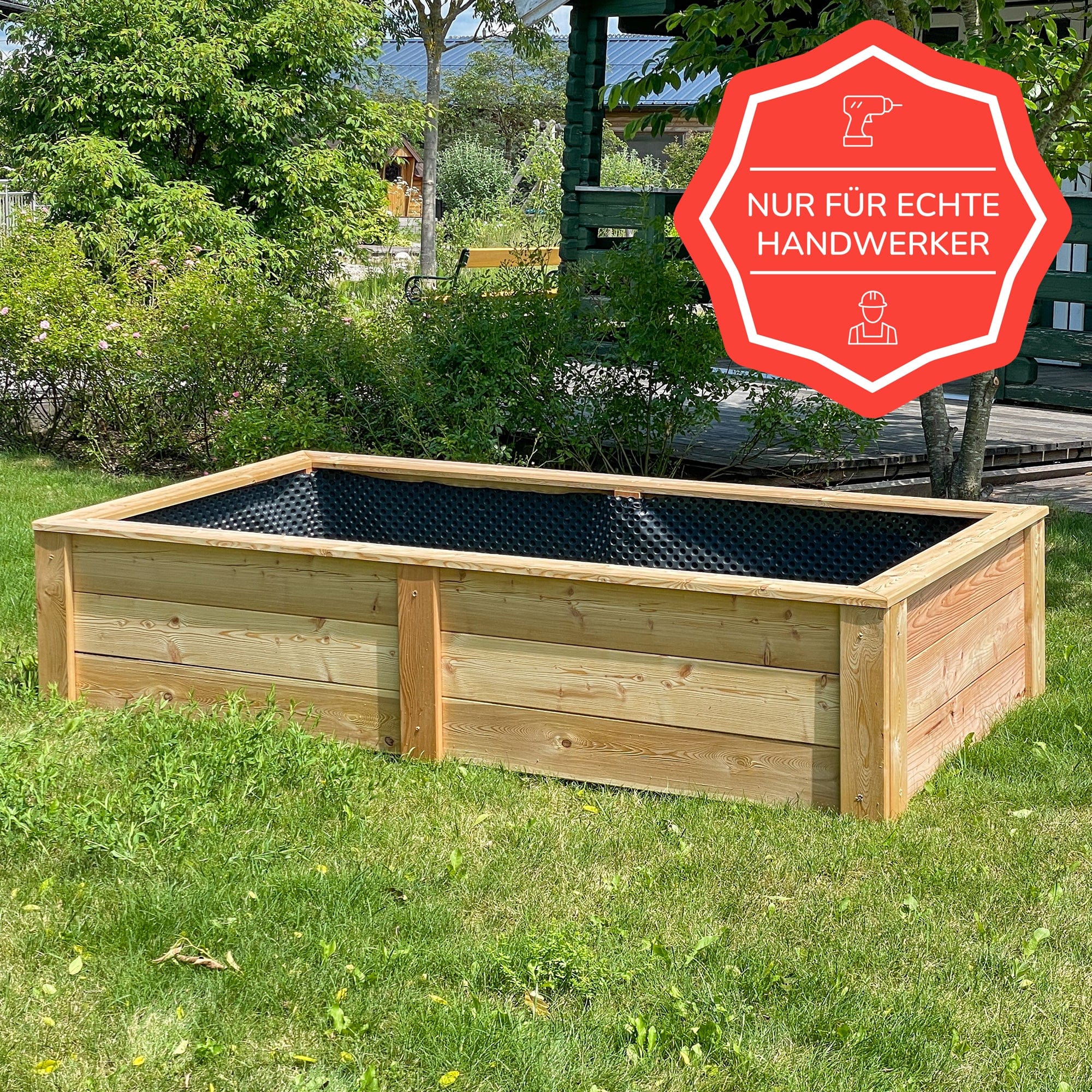 Raised Bed Larch Praktiker Mini - Kit