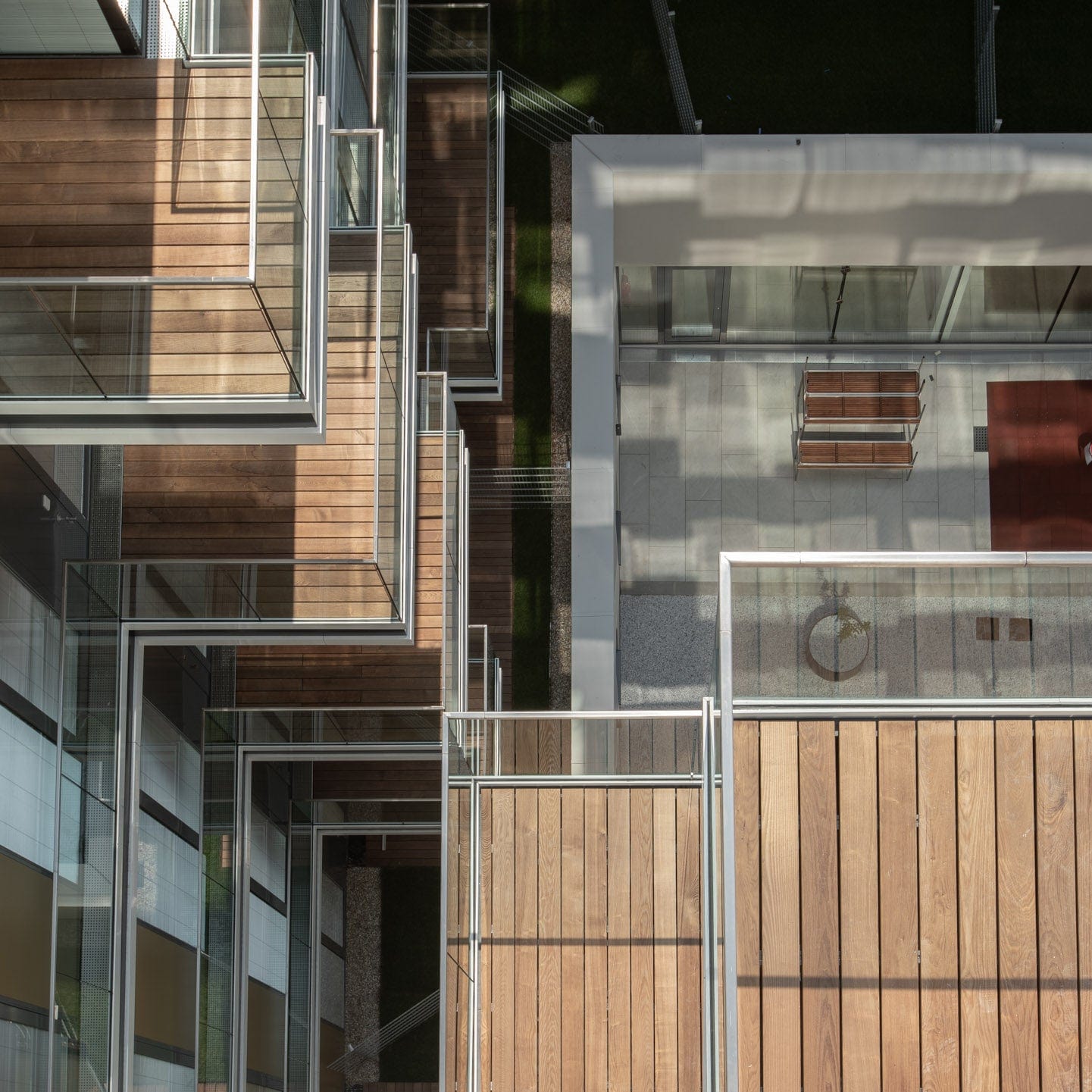 Decking Element Thermo Ash
