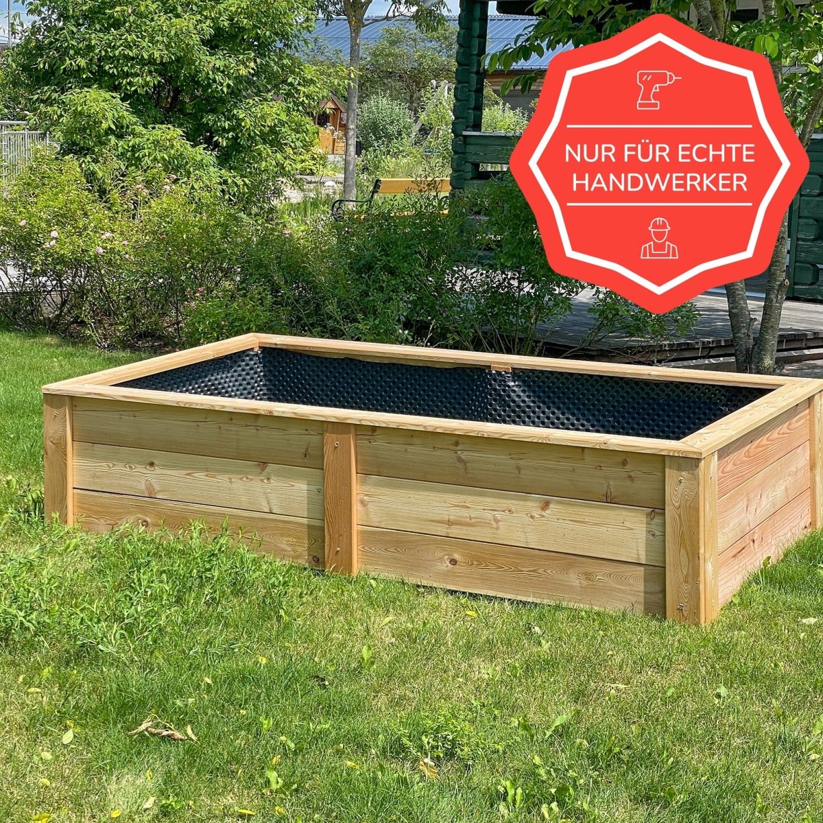 Raised Bed Larch Praktiker Mini - Kit