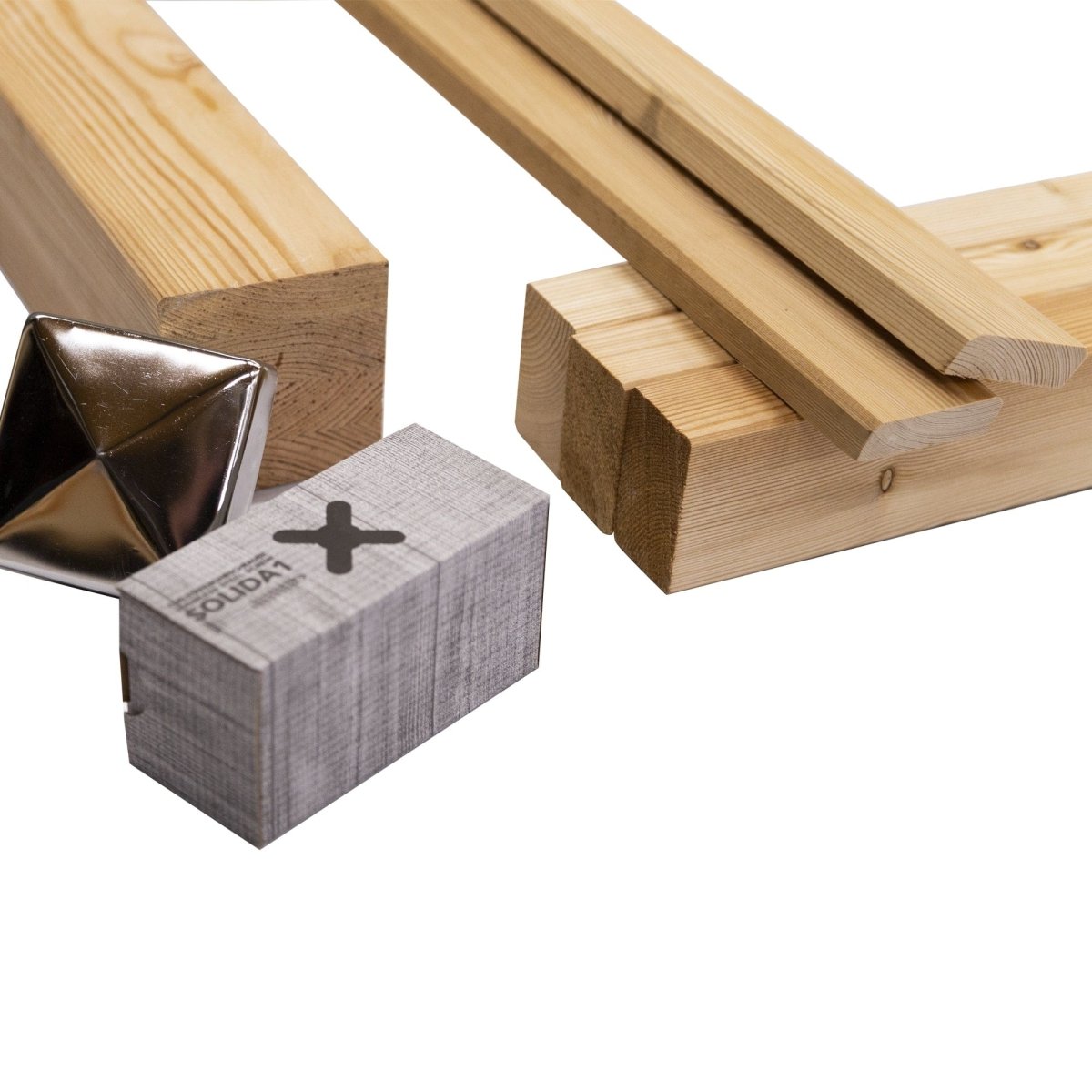 Paravento in larice 'Bleckwand'