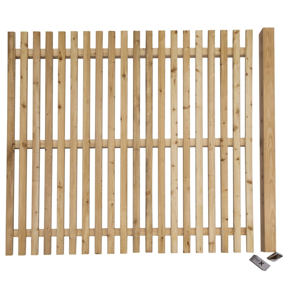 Paravento in larice 'Bleckwand'