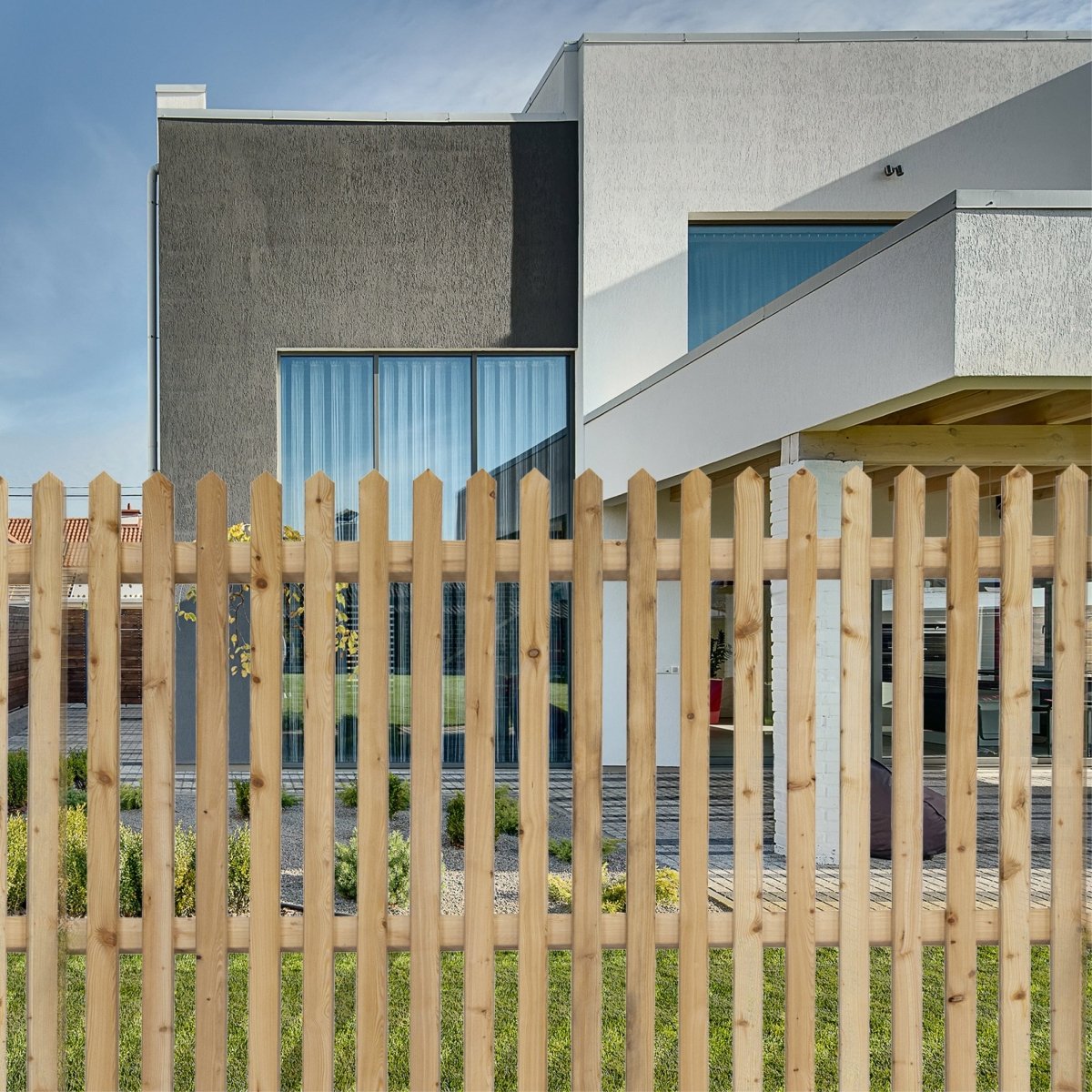 Schermo antivista in larice 'Watzmann'