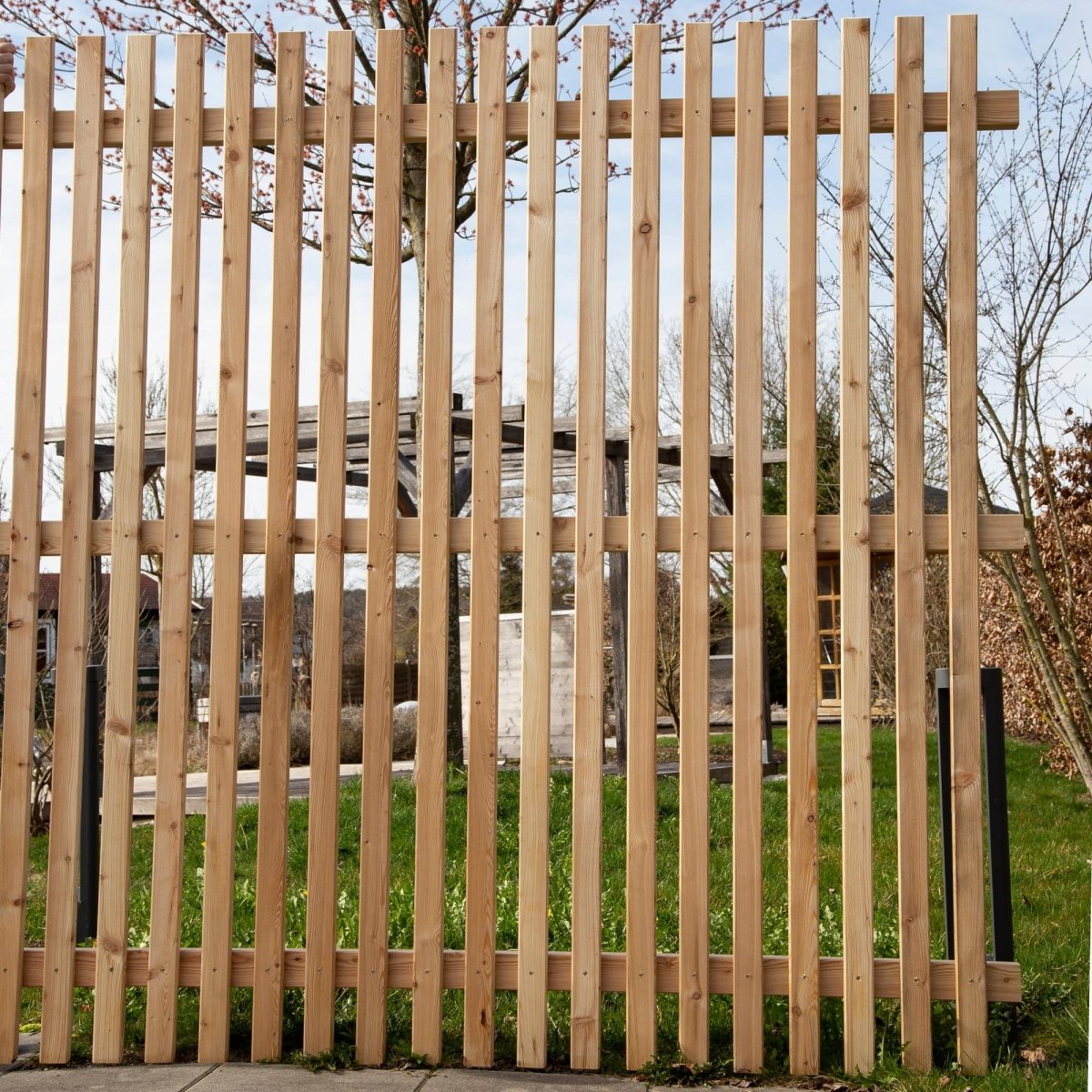 Paravento in larice 'Bleckwand'