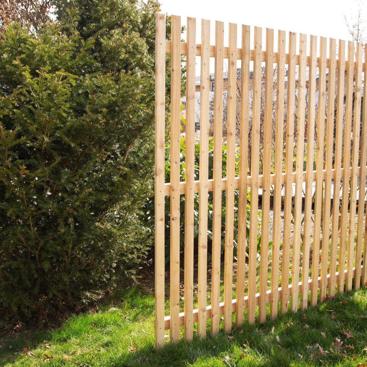 Paravento in larice 'Bleckwand'