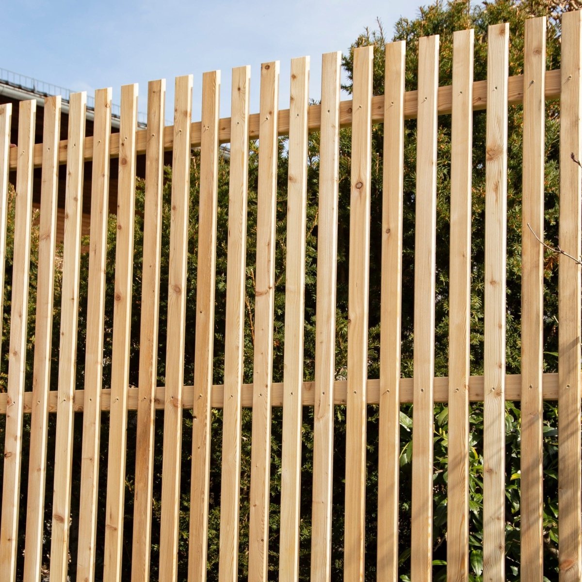 Paravento in larice 'Bleckwand'