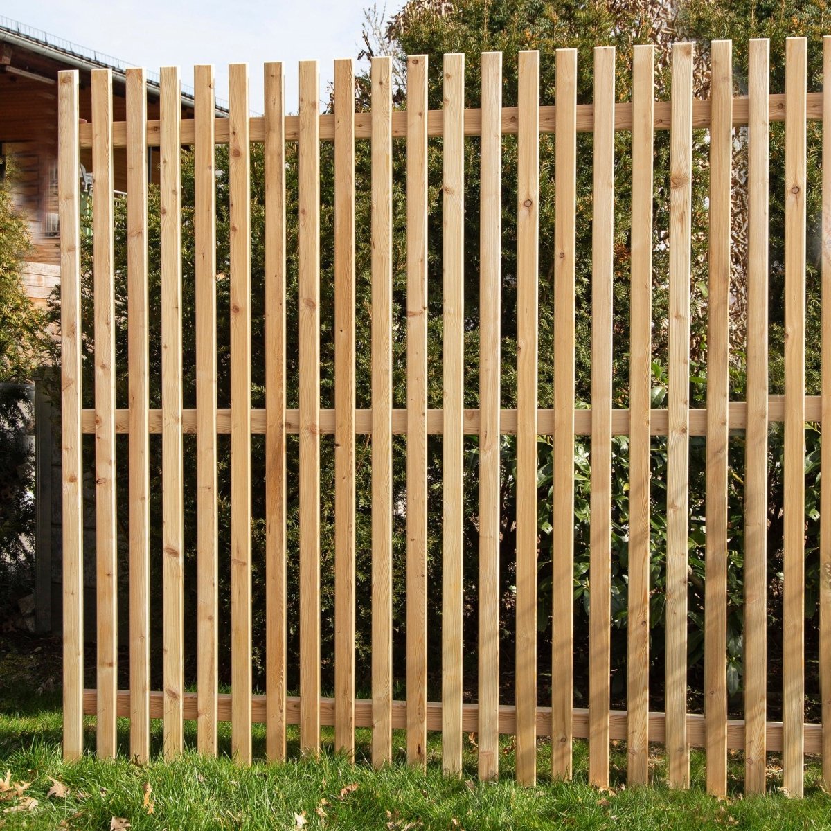 Paravento in larice 'Bleckwand'