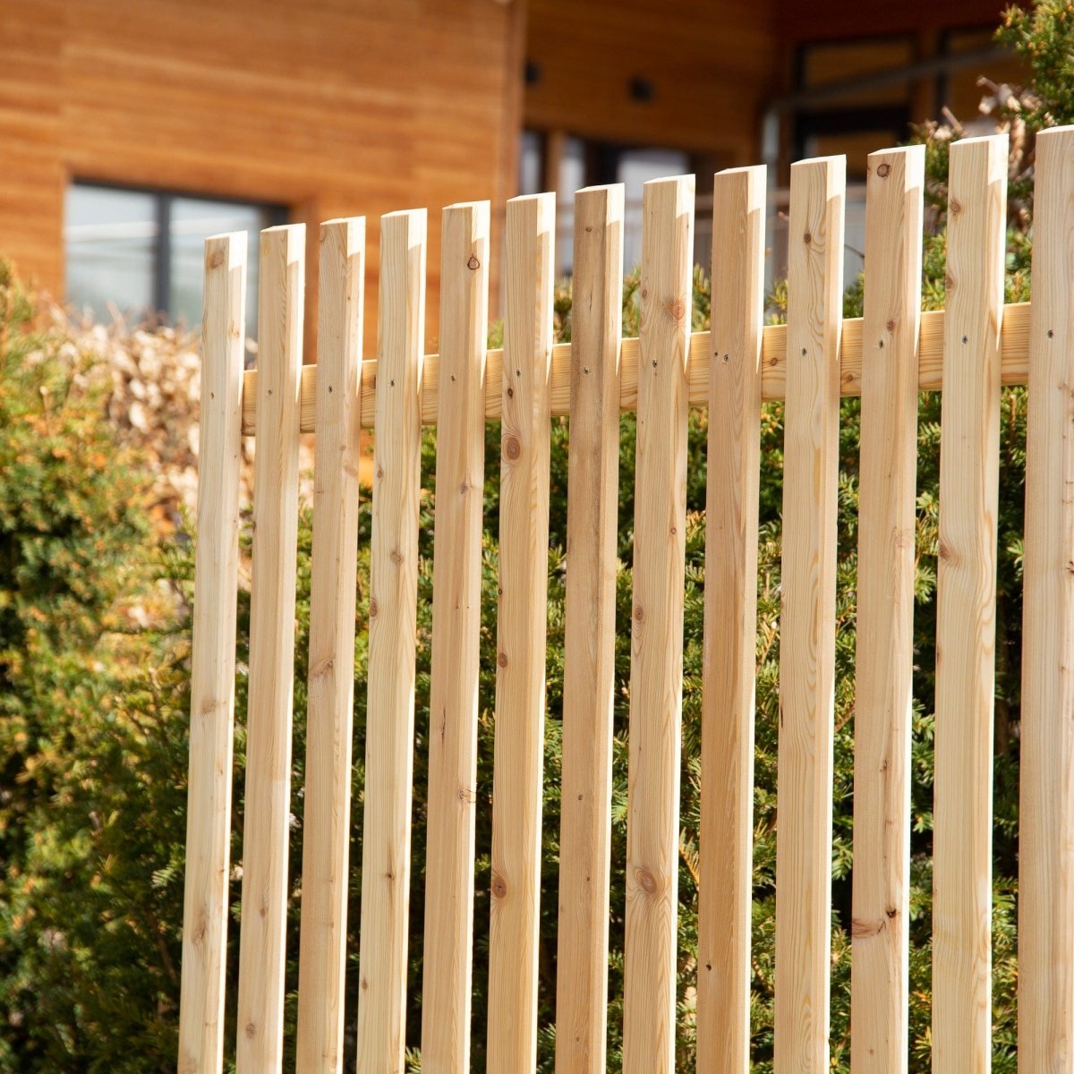 Paravento in larice 'Bleckwand'