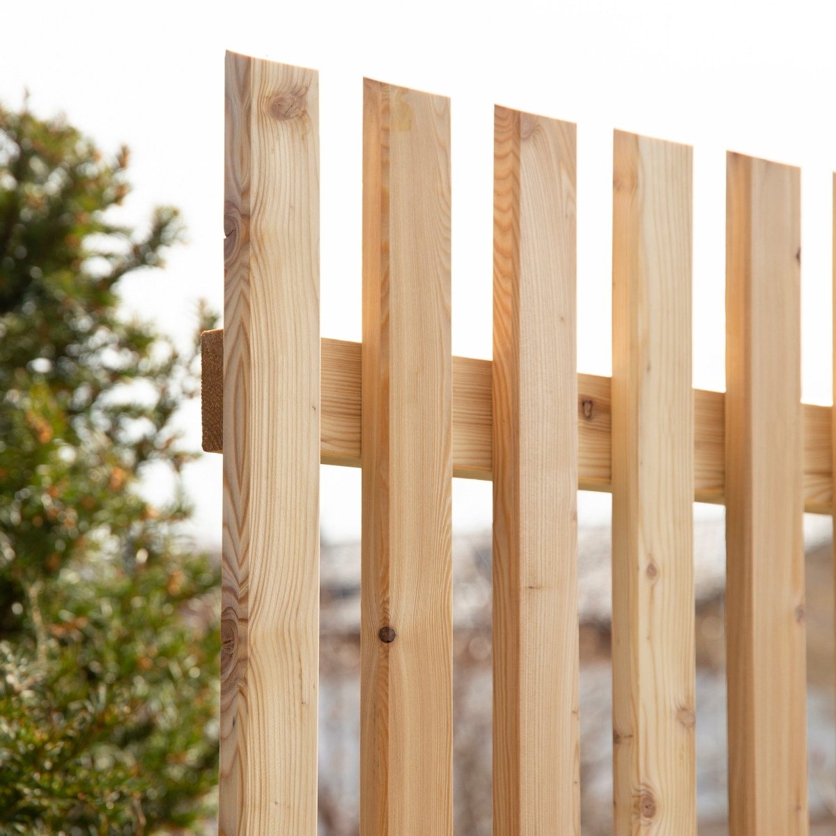 Paravento in larice 'Bleckwand'