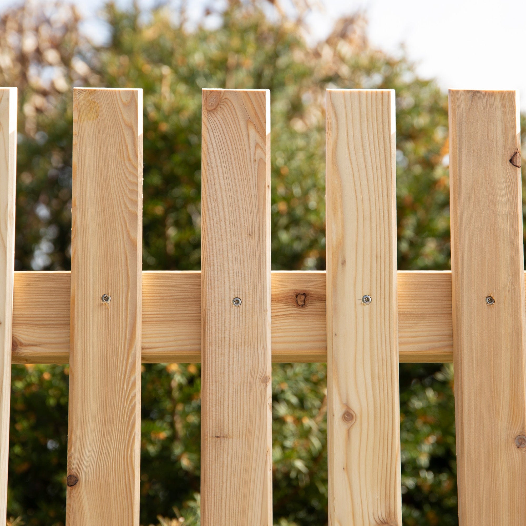 Gartenzaun Lärche Bleckwand