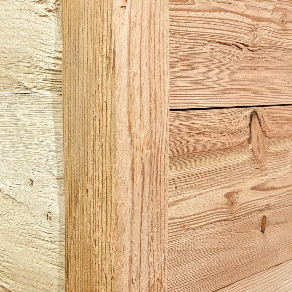Larch Chopped Squared Timber 6x6 cm
