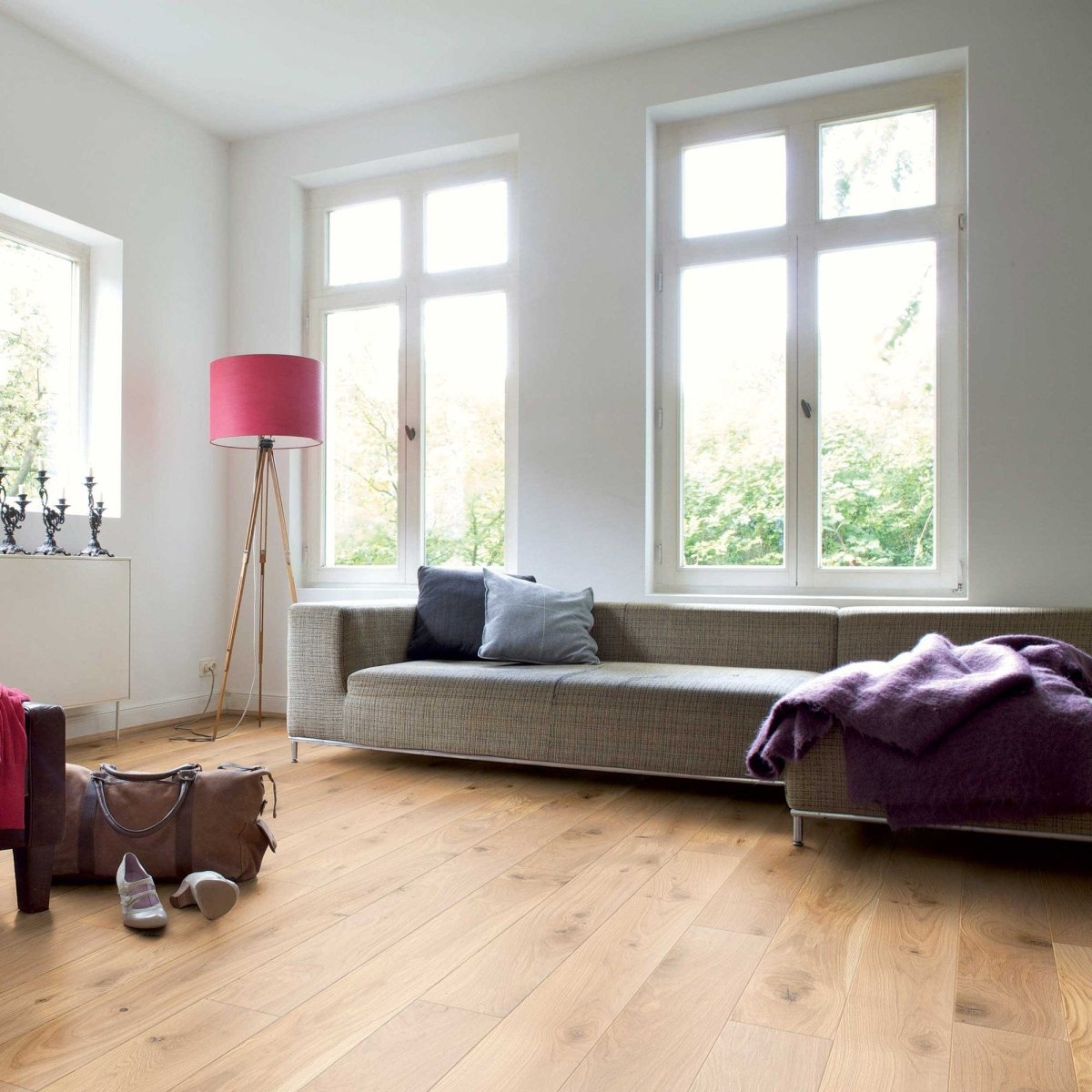 Flooring Oak Mezzo Solid, Medium Ready-to-Use Oiled