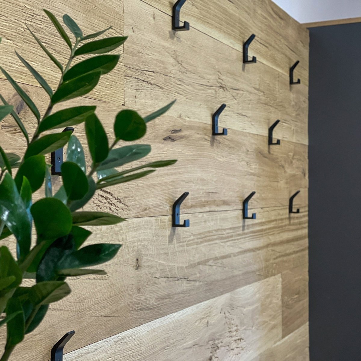 Rivestimento per pareti e soffitti in rovere massiccio XL spaccato