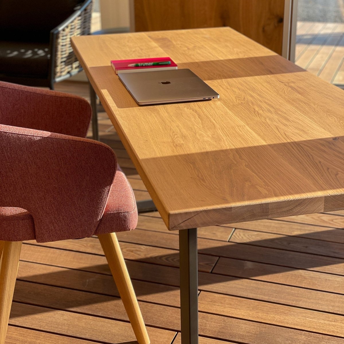 Scrivania Norli - Rovere massiccio