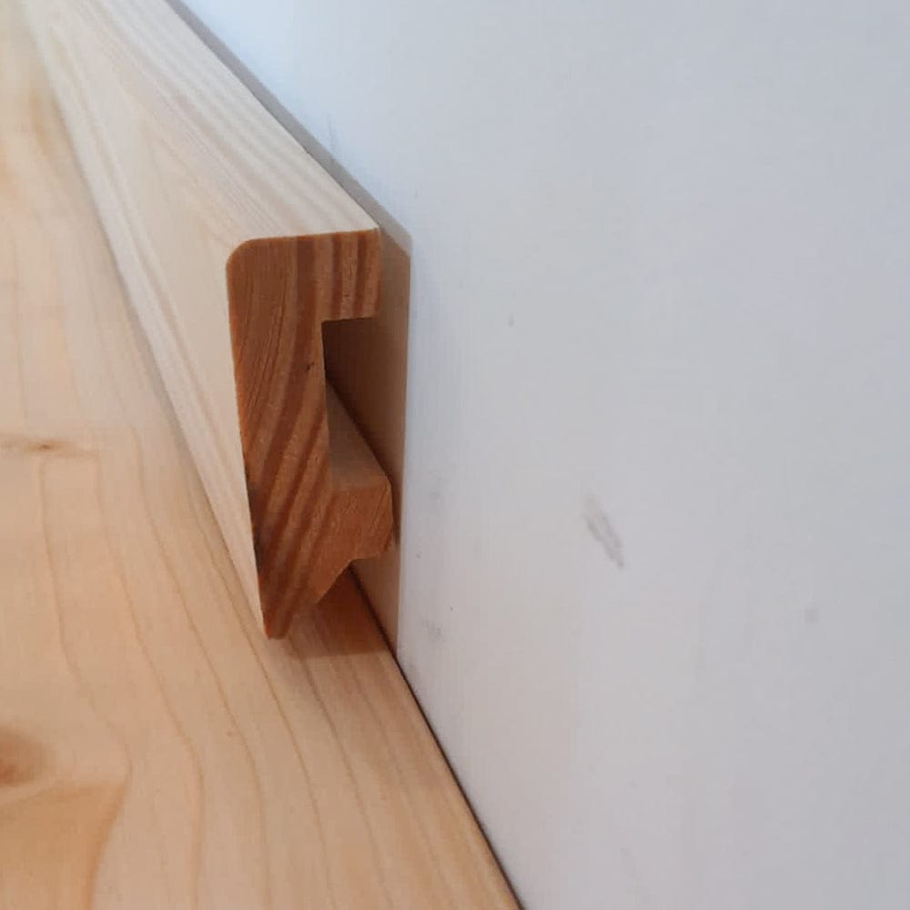 Sockelleiste Fichte massiv, geölt natur