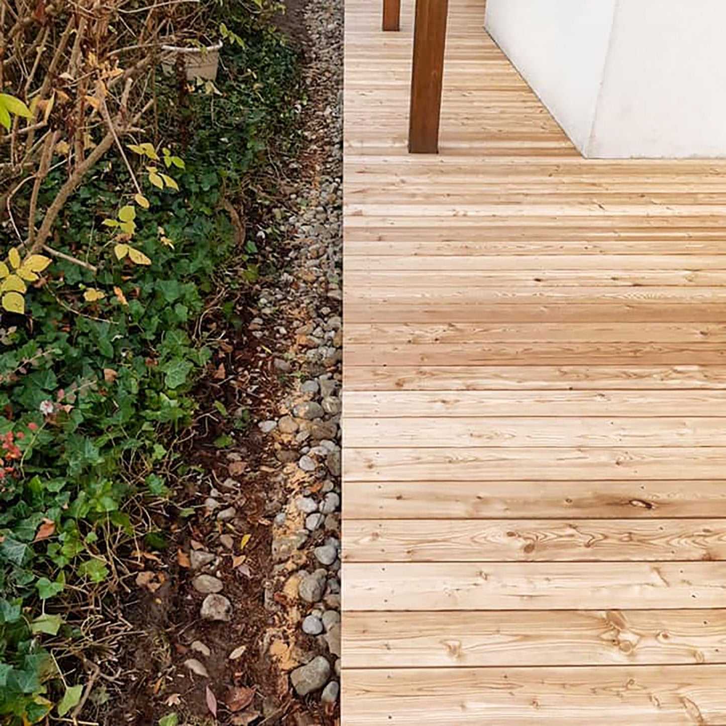 Terrassendiele Lärche Woody 2. Wahl - superstark 28mm!
