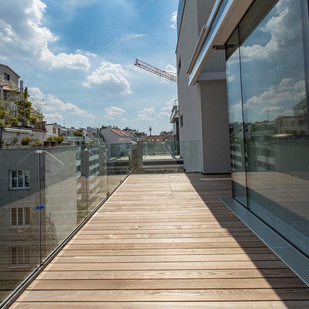 Decking Element Thermo Ash