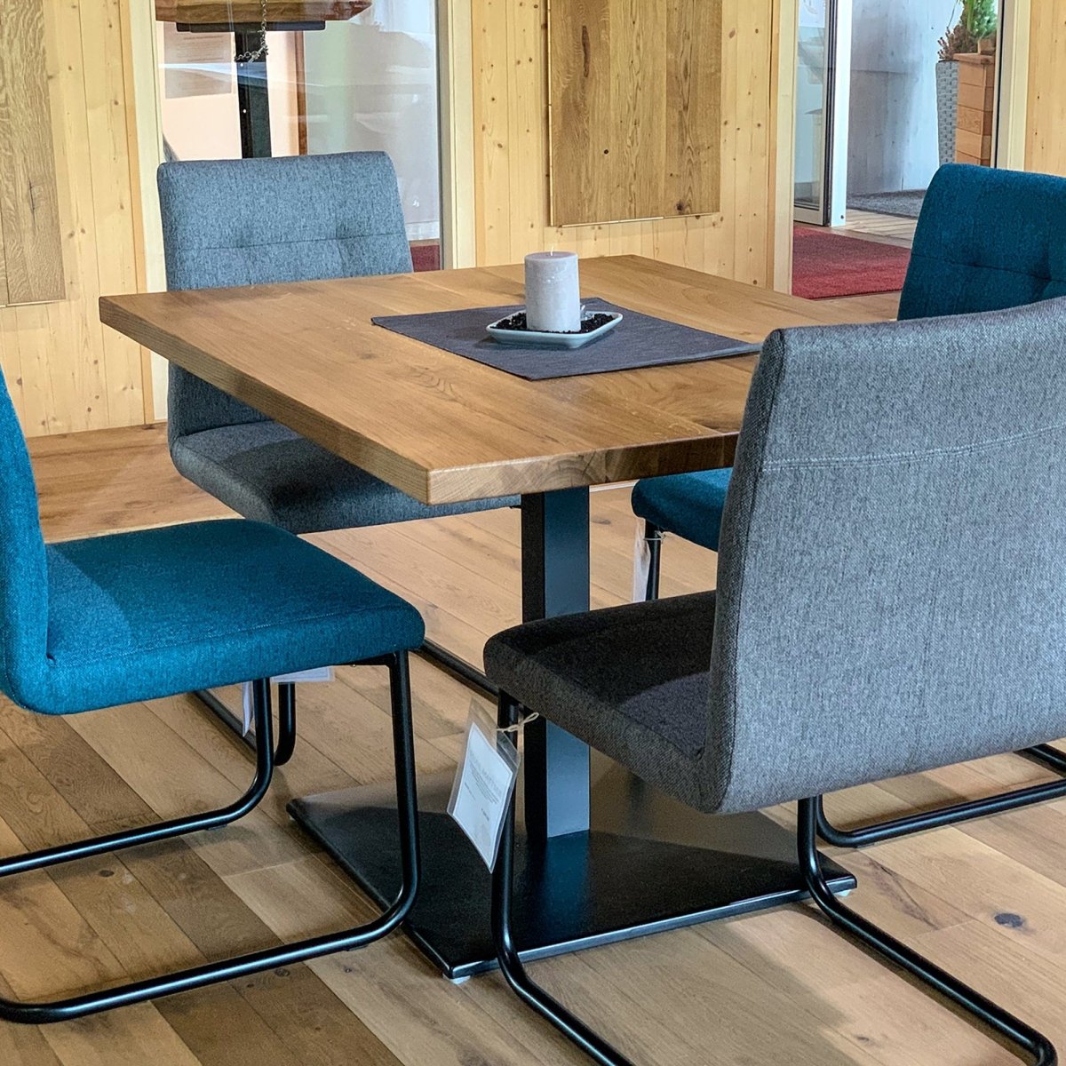 Table Norbert - 90 x 120 cm - Solid Oak