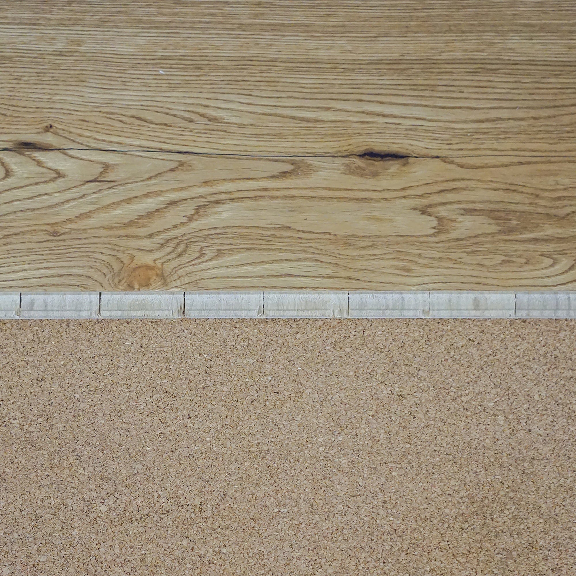 Korkunterlage für schwimmende Verlegung von Parkett (10 m²)