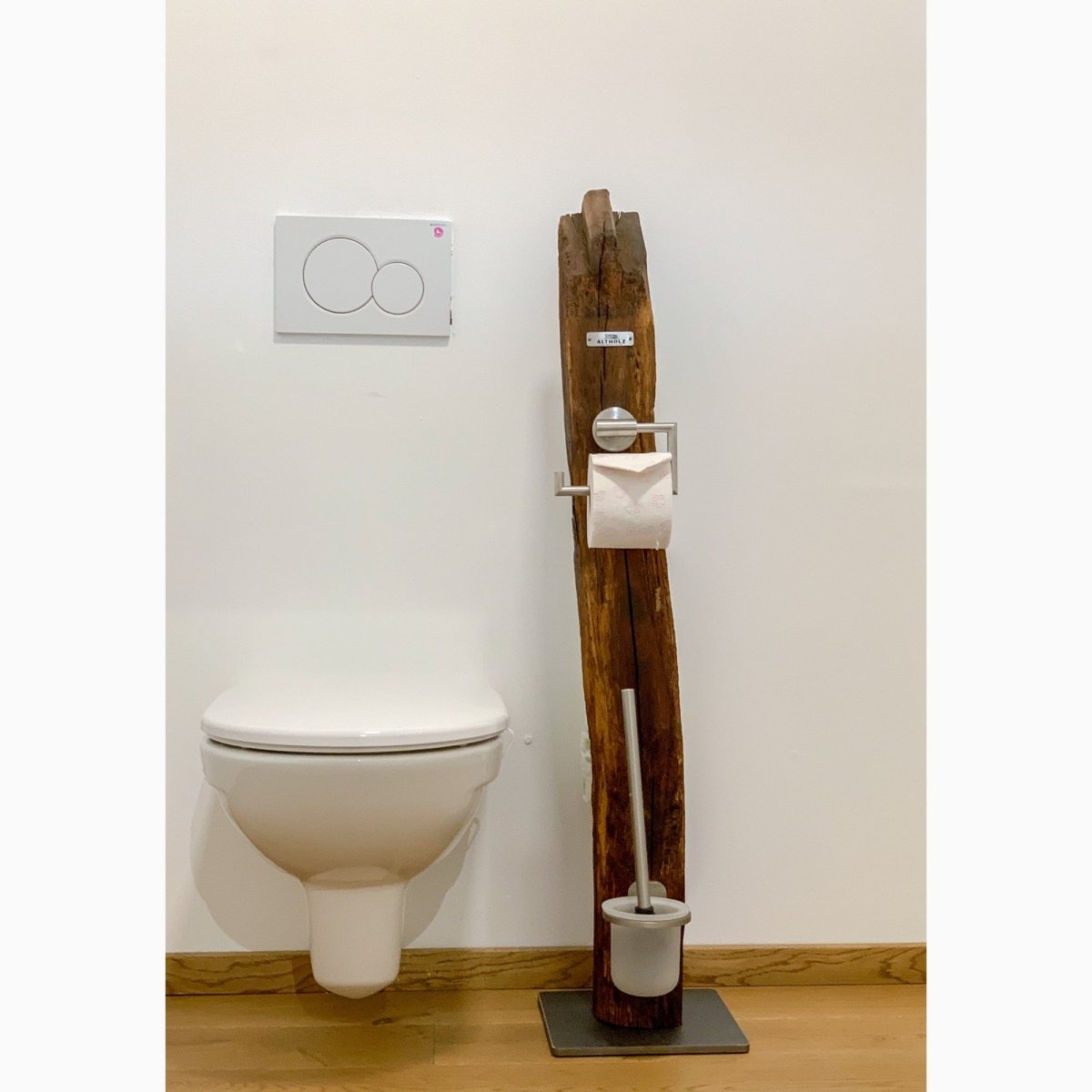 Reclaimed Wood Toilet- Allrounder - Handmade