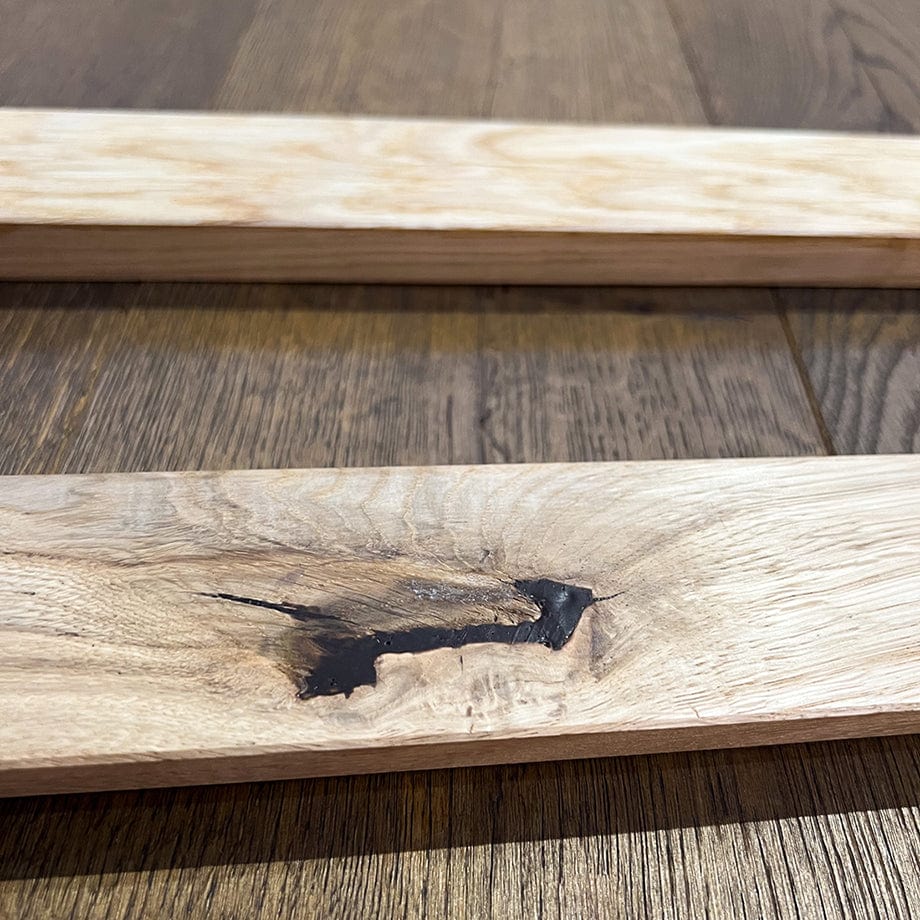 Sockelleisten Eiche massiv Astig, geölt natur