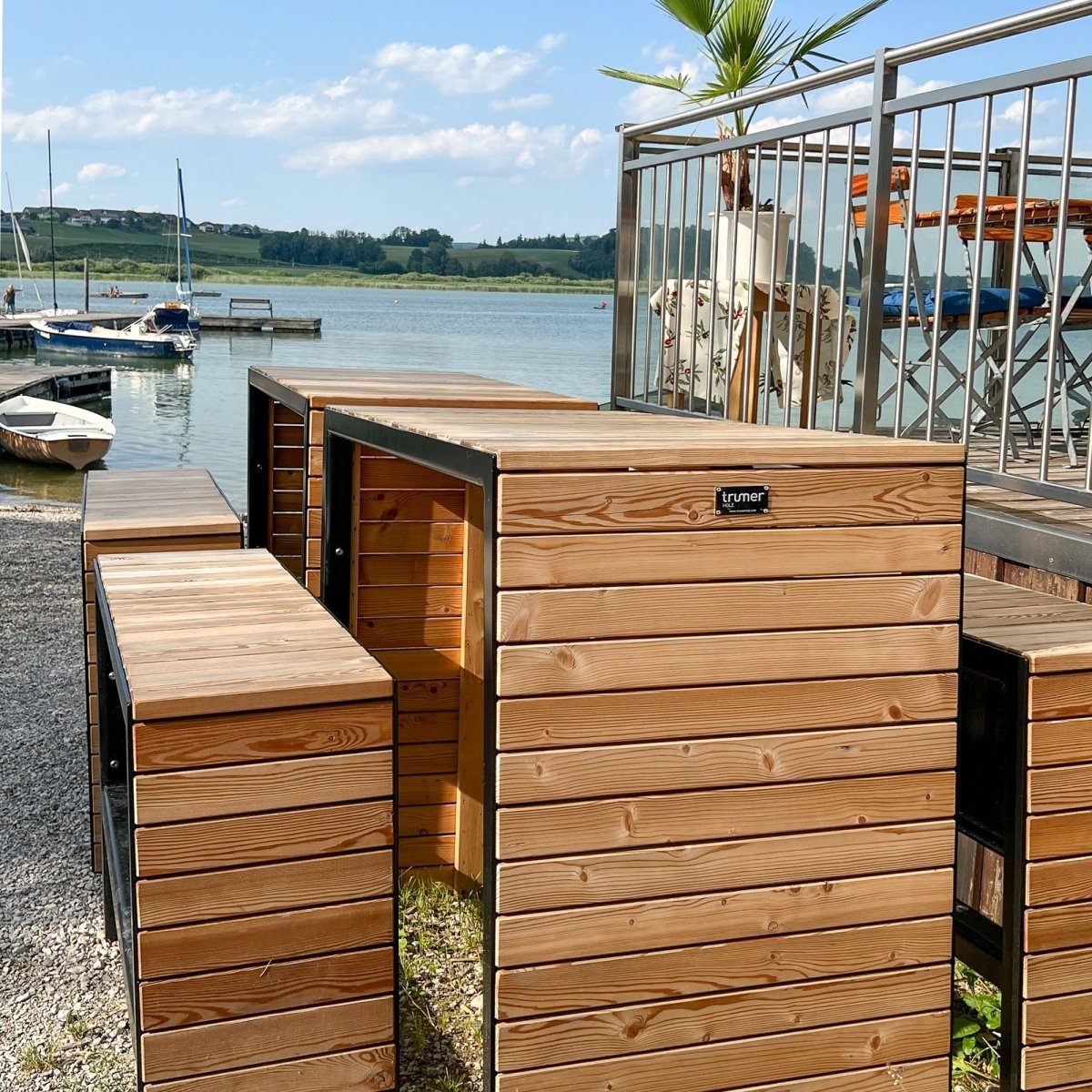 Set in larice Holzzauber Bistro