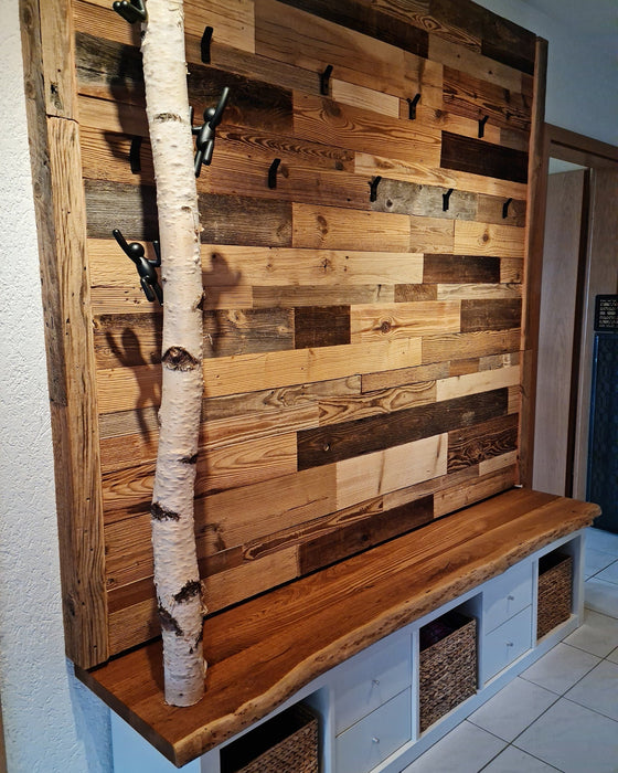 Reclaimed 3D Wood Ceiling / Wall Coverings