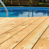 Listone per terrazze in larice liscio - super resistente 28mm!