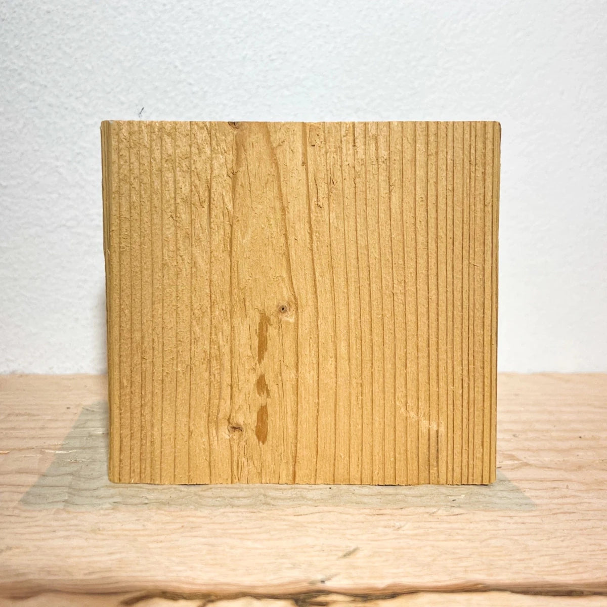 Lampada da parete in abete vaporizzato e spaccato 'Waldlicht'