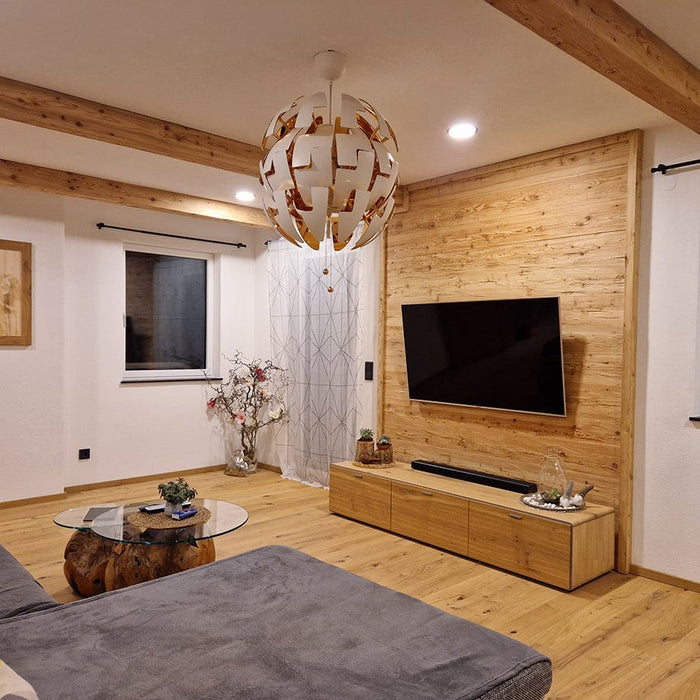 Rivestimento per pareti e soffitti in larice spaccato