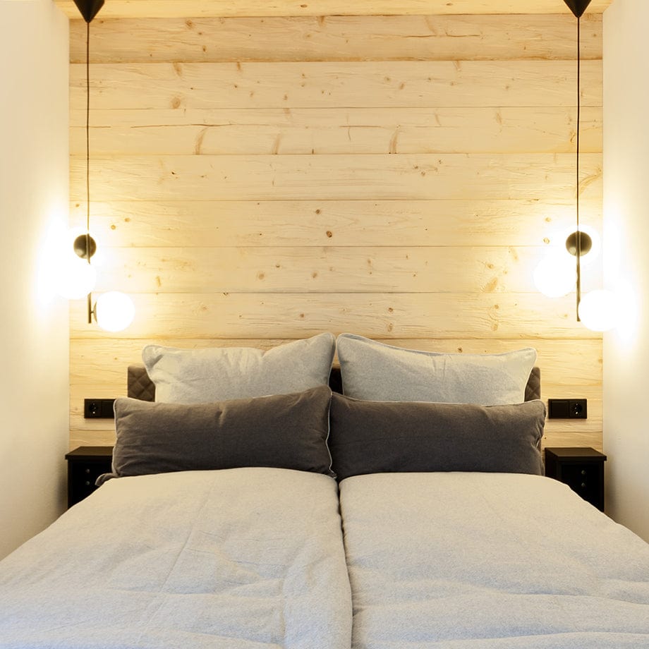 Wall & ceiling cladding spruce natural chopped