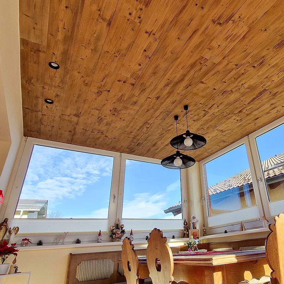 Outlet - Wall & ceiling cladding thermo spruce chopped (special width 189mm)