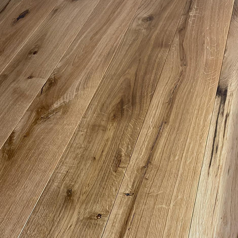 Flooring Oak Solid, Woody Large, Ready-to-Use Oiled