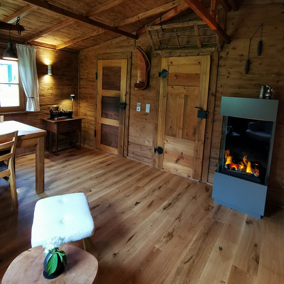Fußboden Eiche Woody massiv, Large wohnfertig geölt