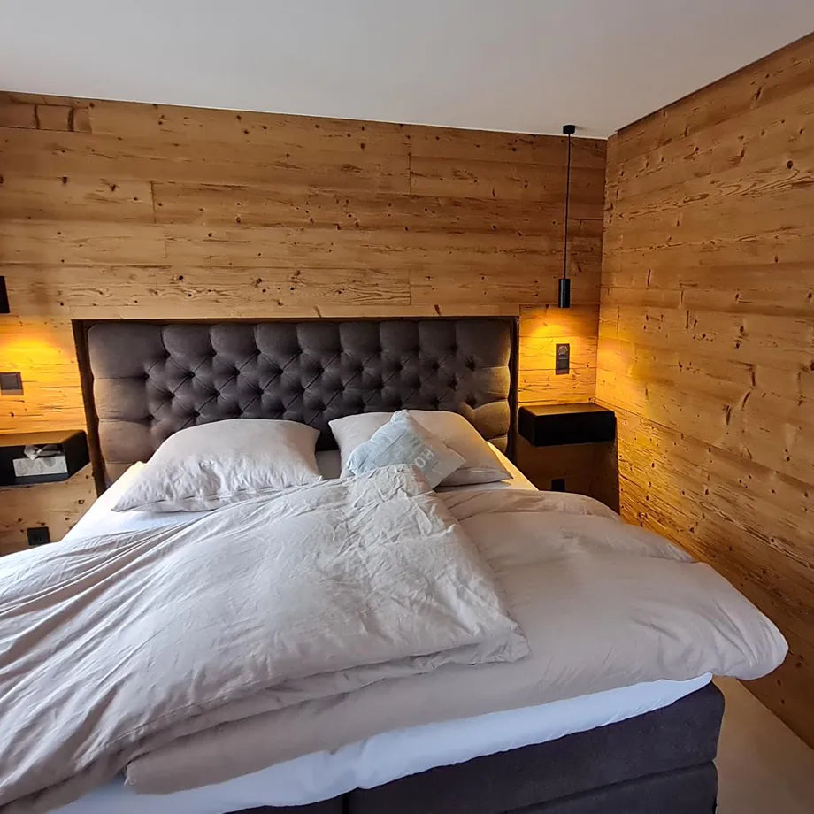 Outlet - Wall & ceiling cladding thermo spruce chopped (special width 189mm)